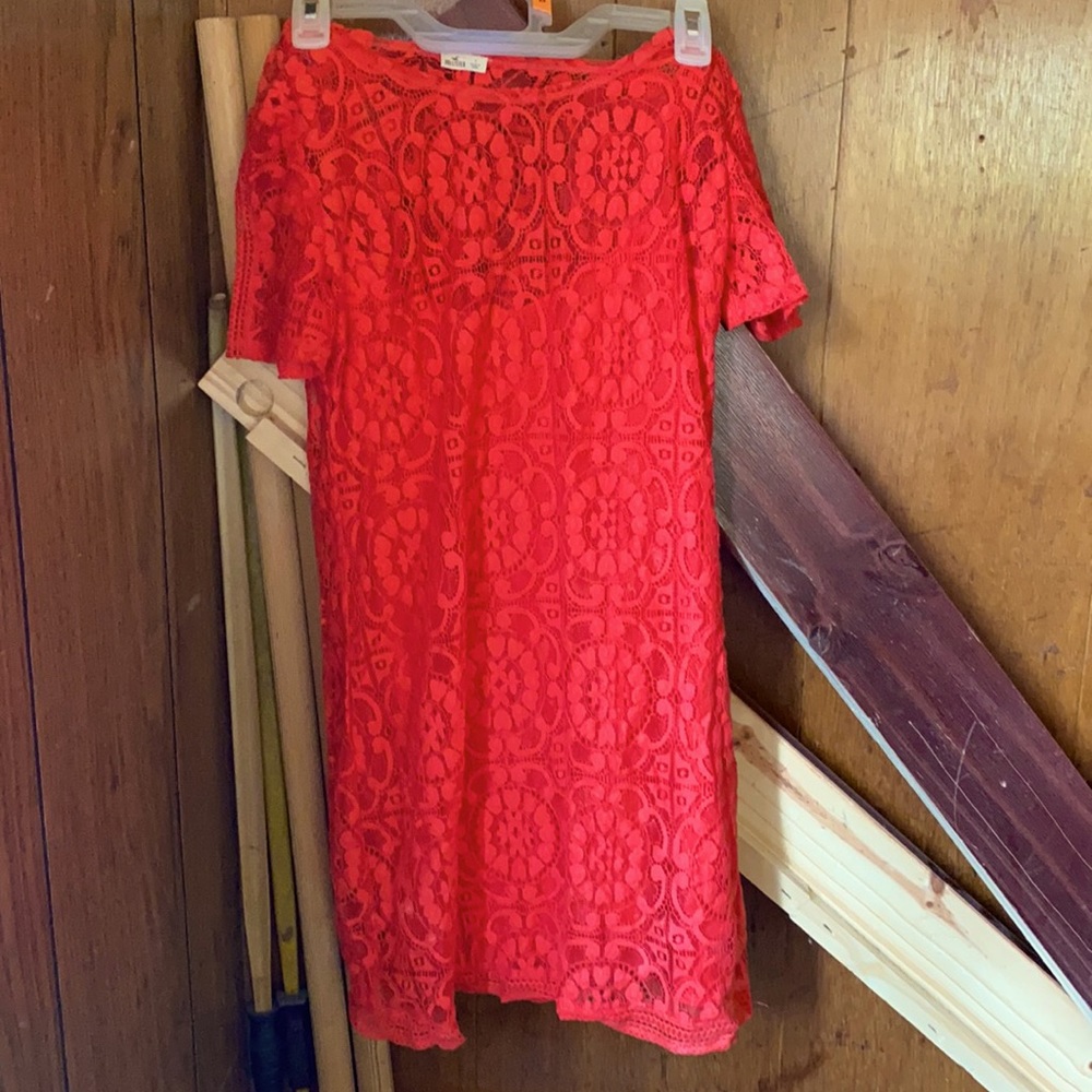 Red dress